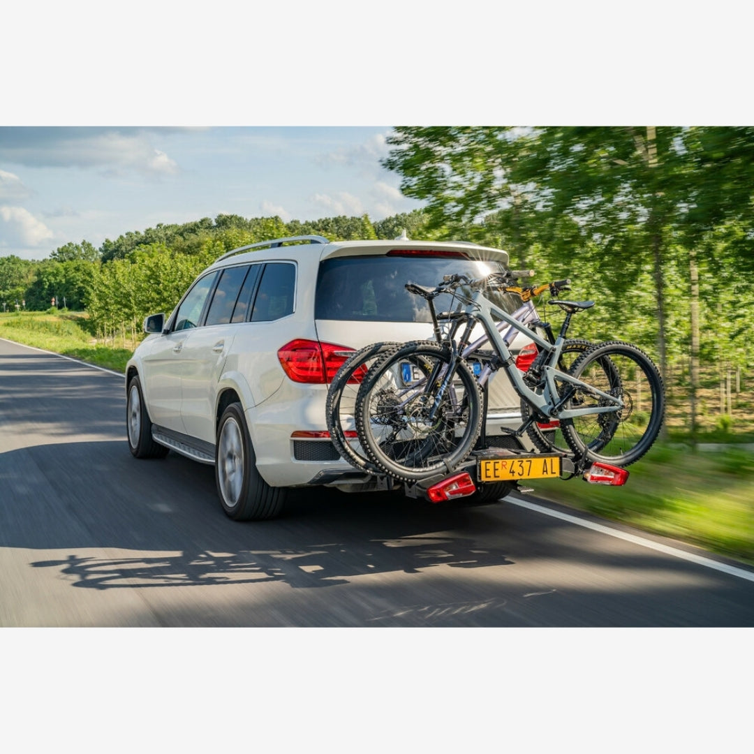 Hitchflow – hopfällbar cykelhållare för dragkrok