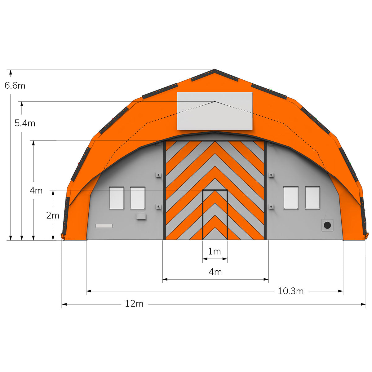 NjordAir CA-12 Fixed Tent