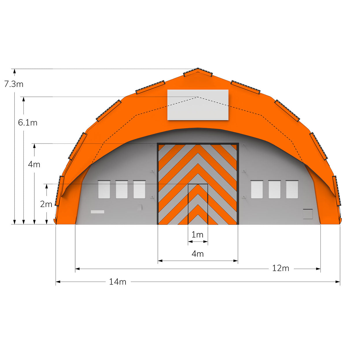 NjordAir CA-14 Fixed Tent