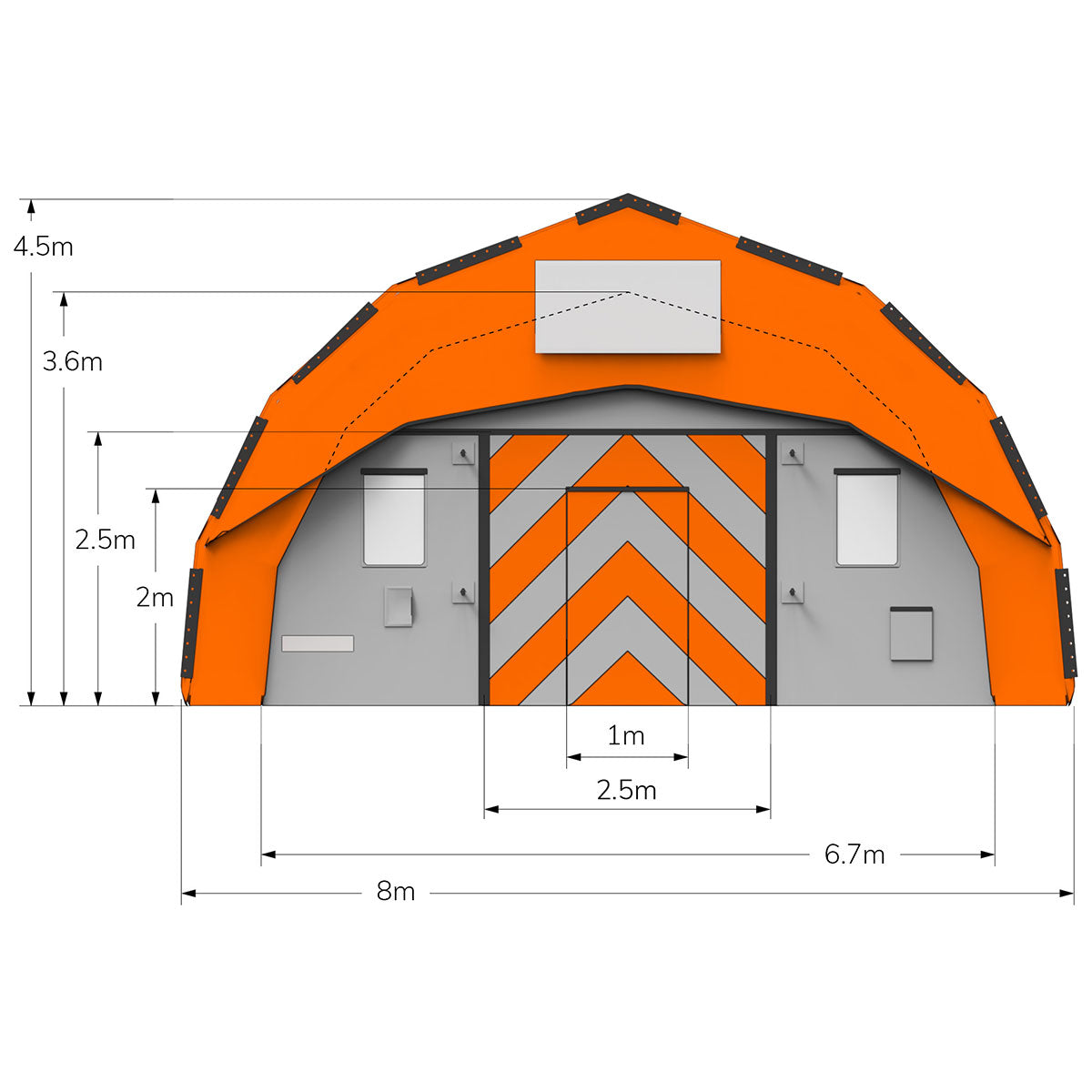 NjordAir CA-8 Fixed Tent