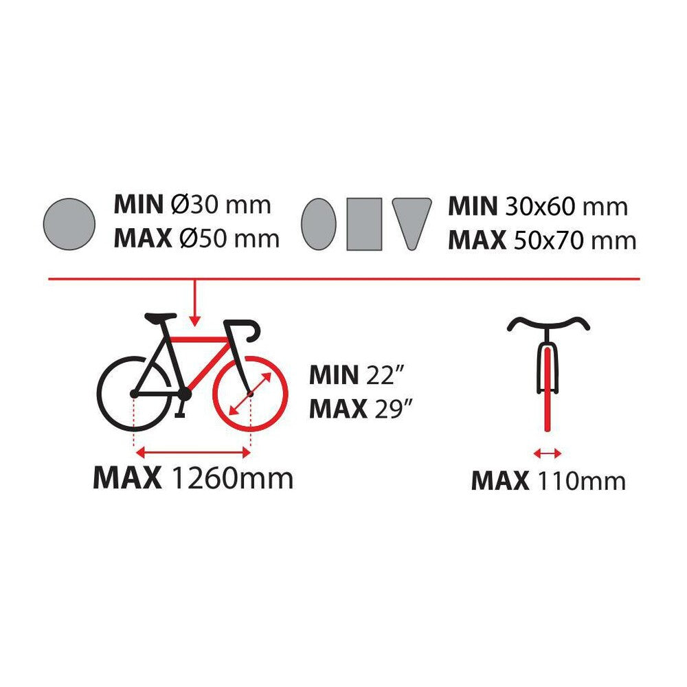 Cykelhållare Wave 2