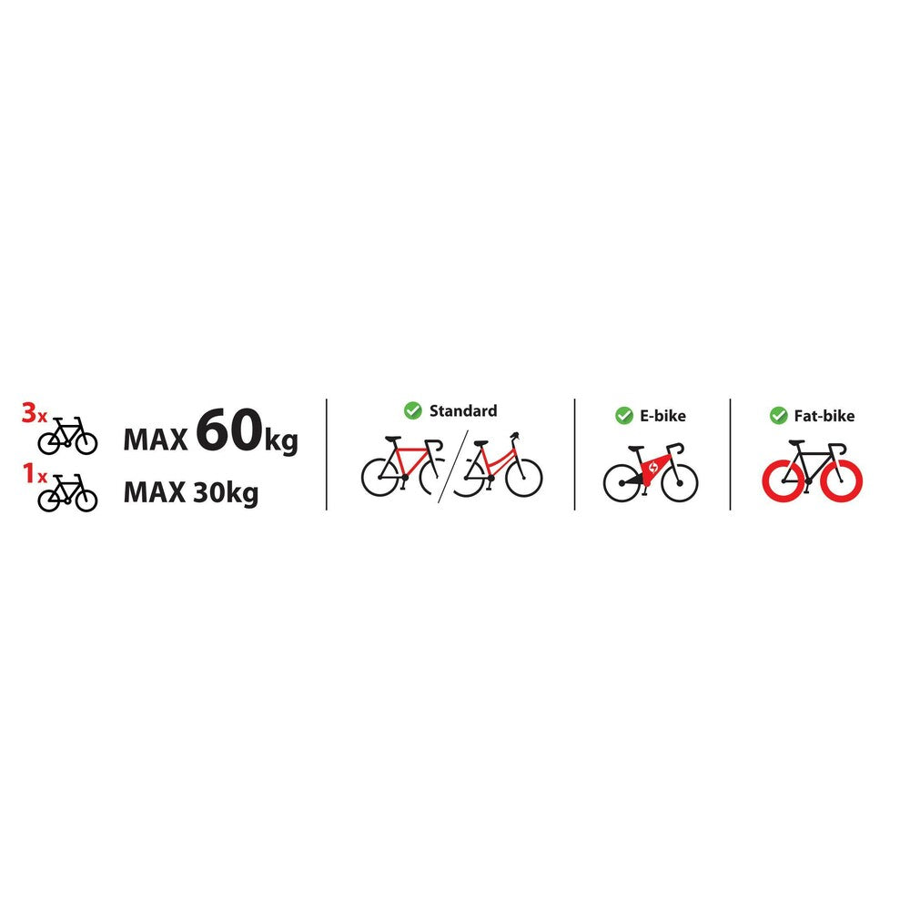Cykelhållare Wave 3