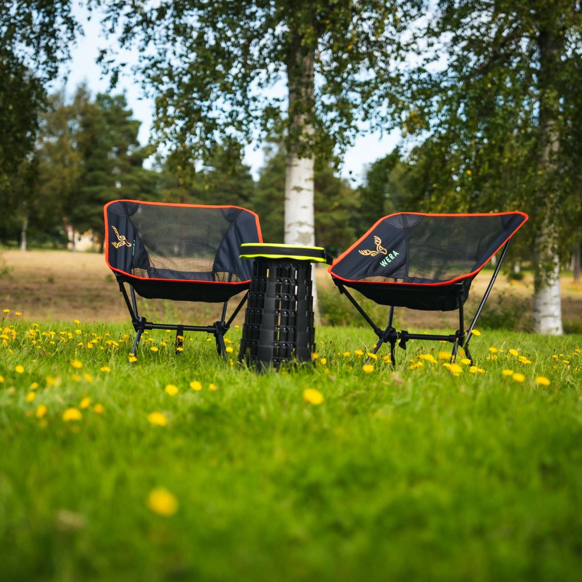 Wera Camping stol med kort ryg
