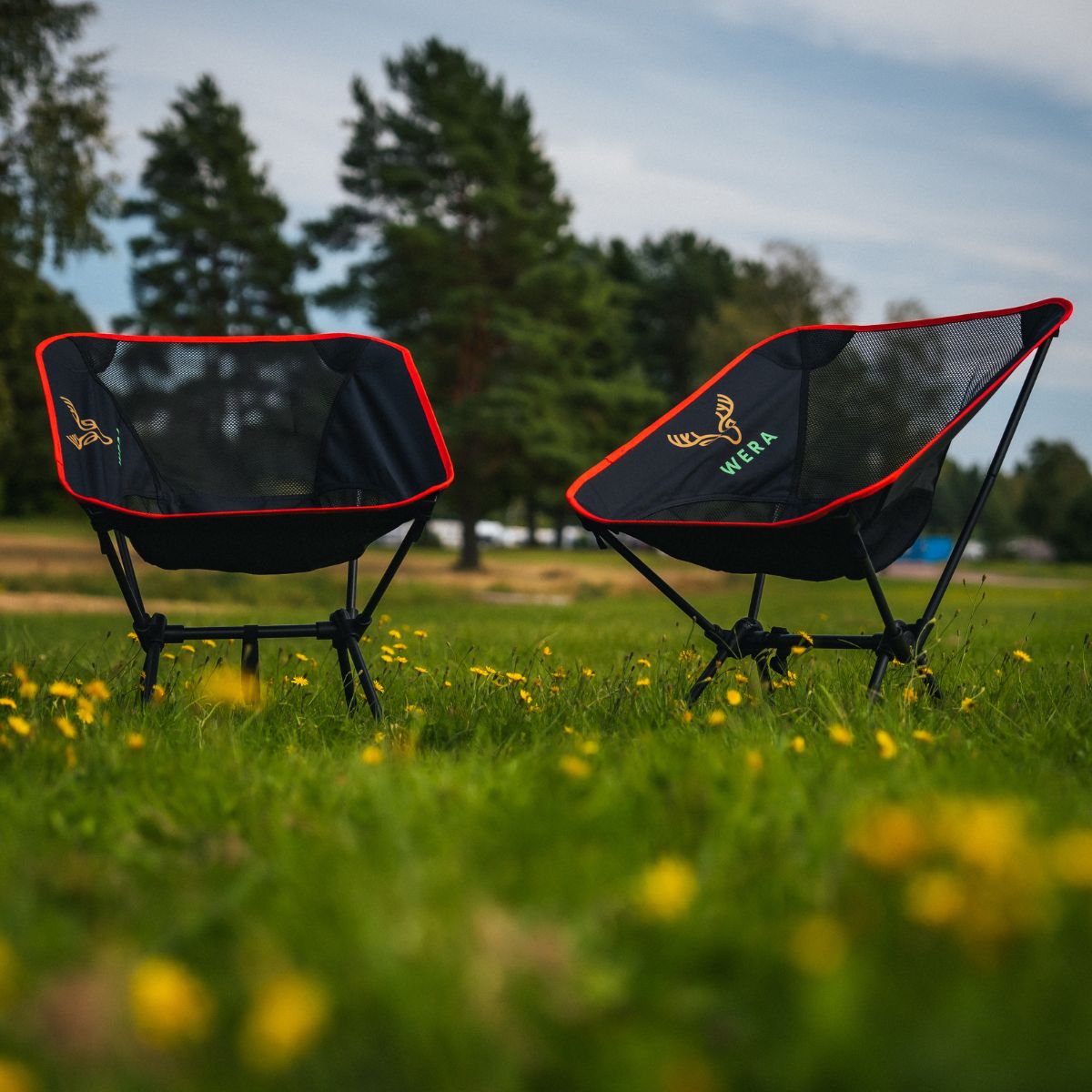 Wera Camping stol med kort ryg