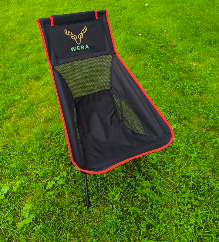 Wera camping chair high back