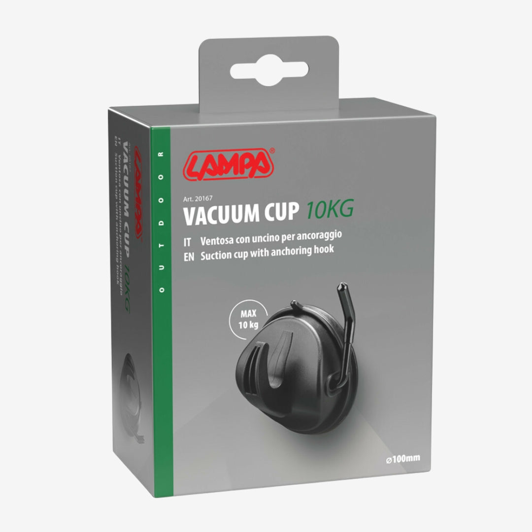 Sugkopp med förankringskrok – Ø100 mm, max 10 kg
