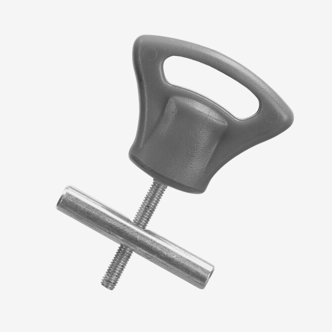 Ändstopp för markisskena – Ø6 mm, 2-pack