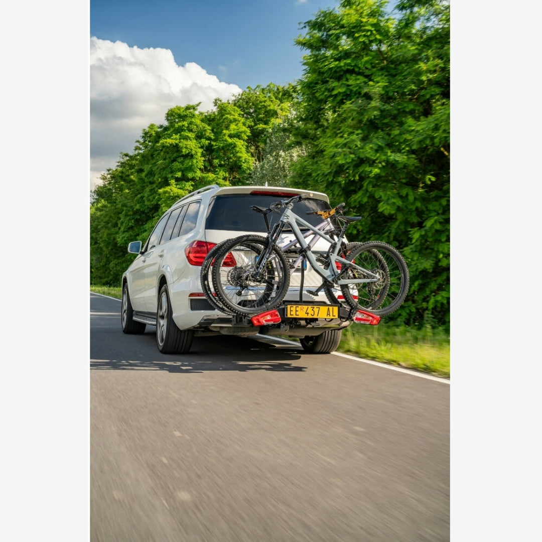 Hitchflow – hopfällbar cykelhållare för dragkrok