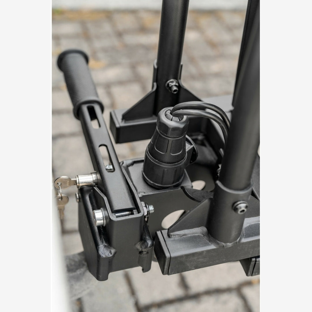 Hitchflow – hopfällbar cykelhållare för dragkrok