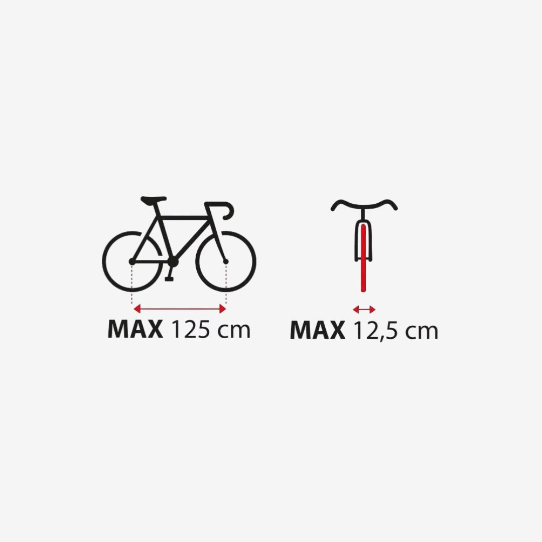 Hitchflow – hopfällbar cykelhållare för dragkrok