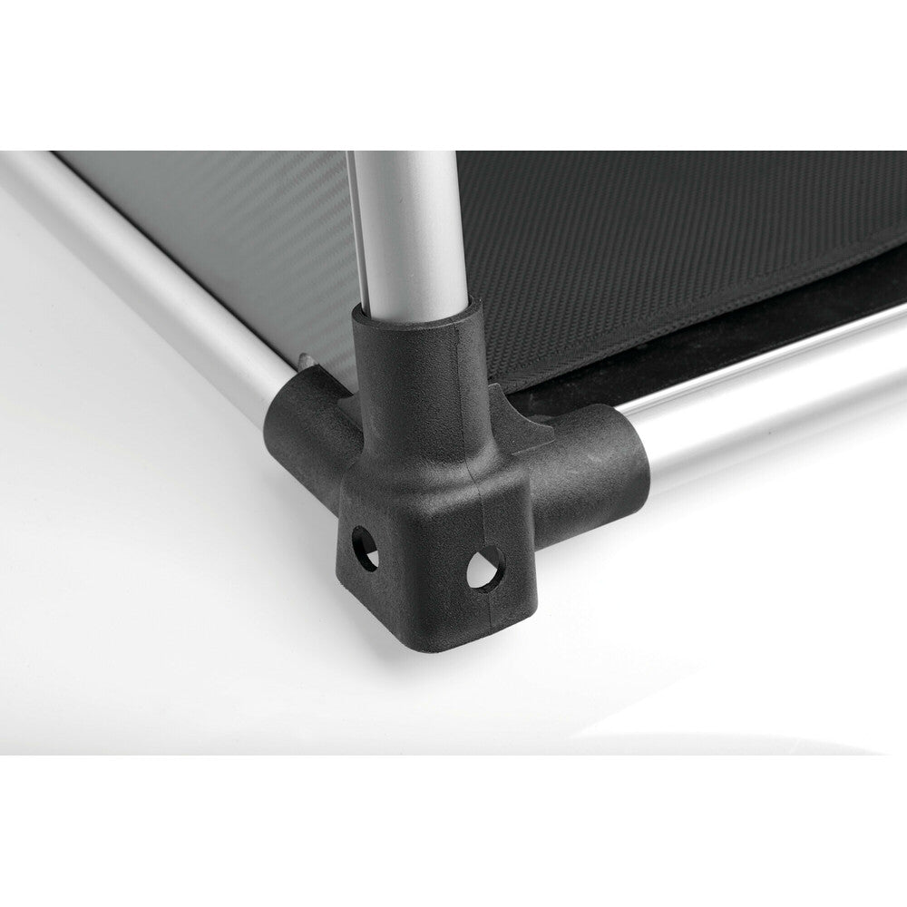 Premium hundbur i aluminium för personbil – Typ 9 – 65 × 92 × H 70 cm