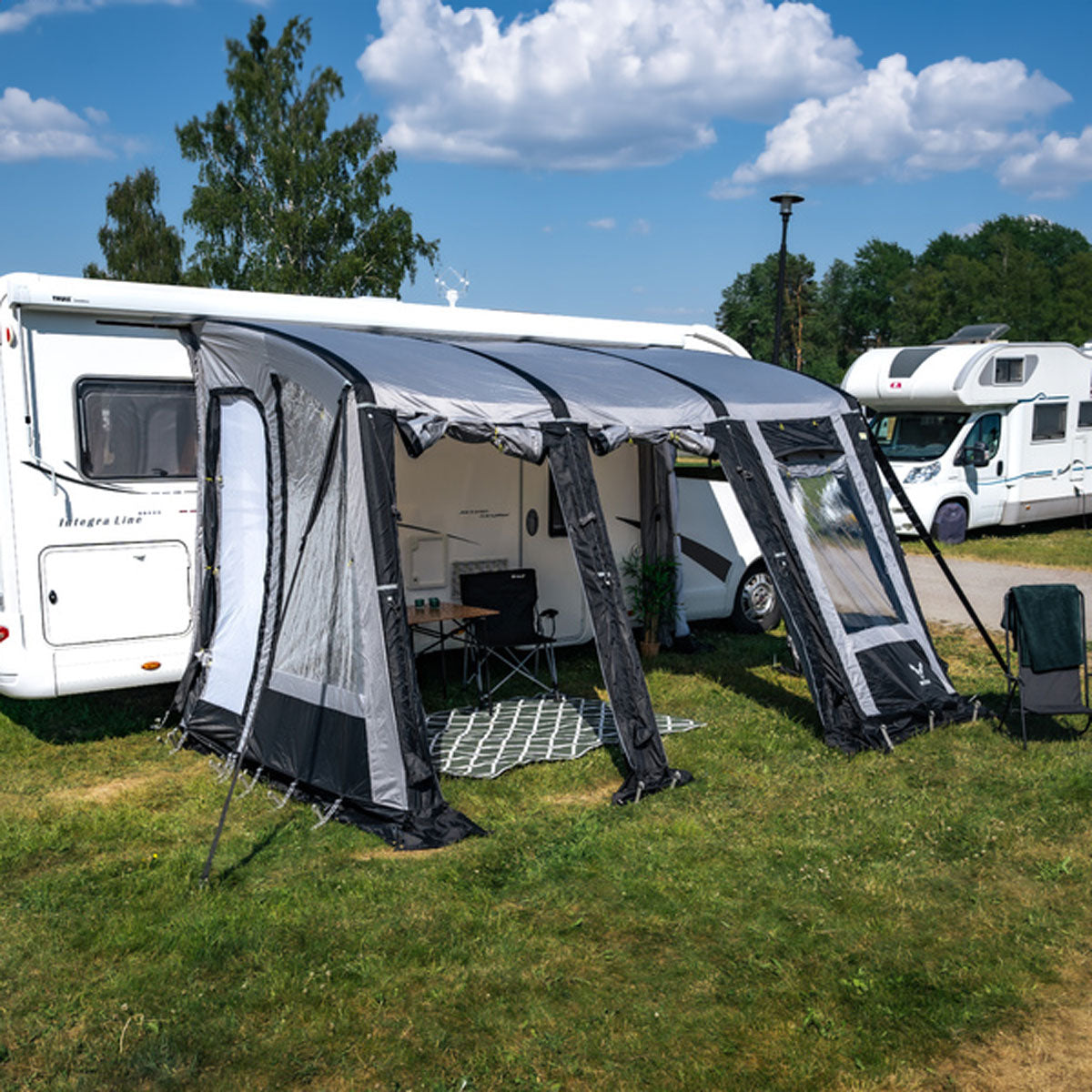 luft markise til campingvogn Markise Wera Bohus AIR 380