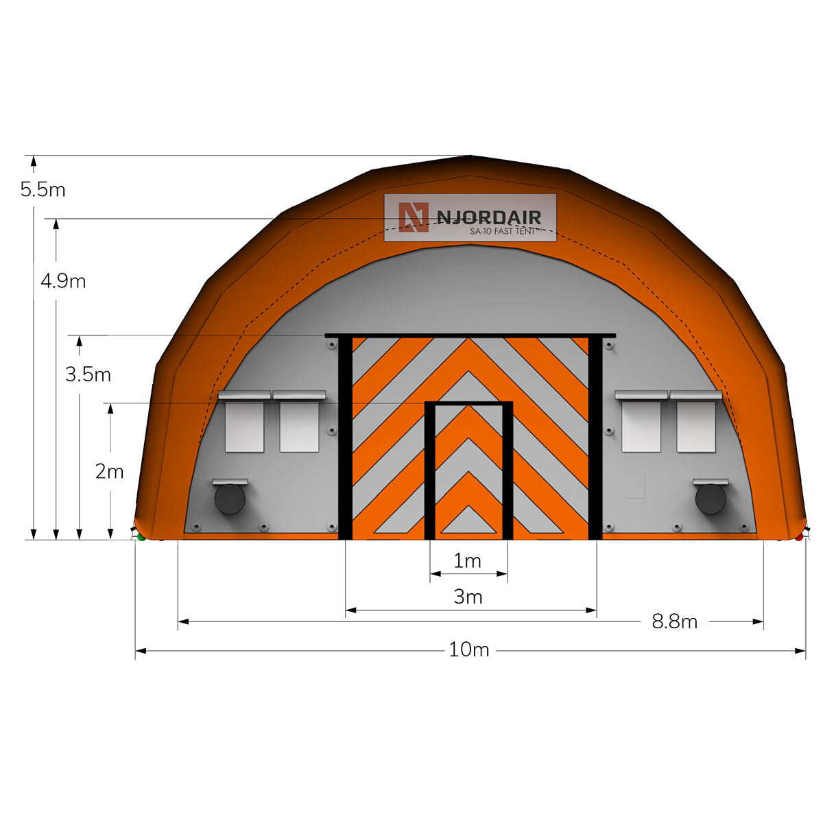 NjordAir SA-10 Fast Tent