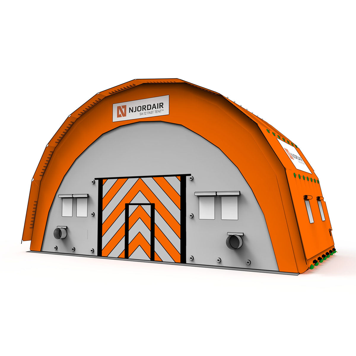 fixed tents NjordAir SA-12 Fixed Tent - Work tent