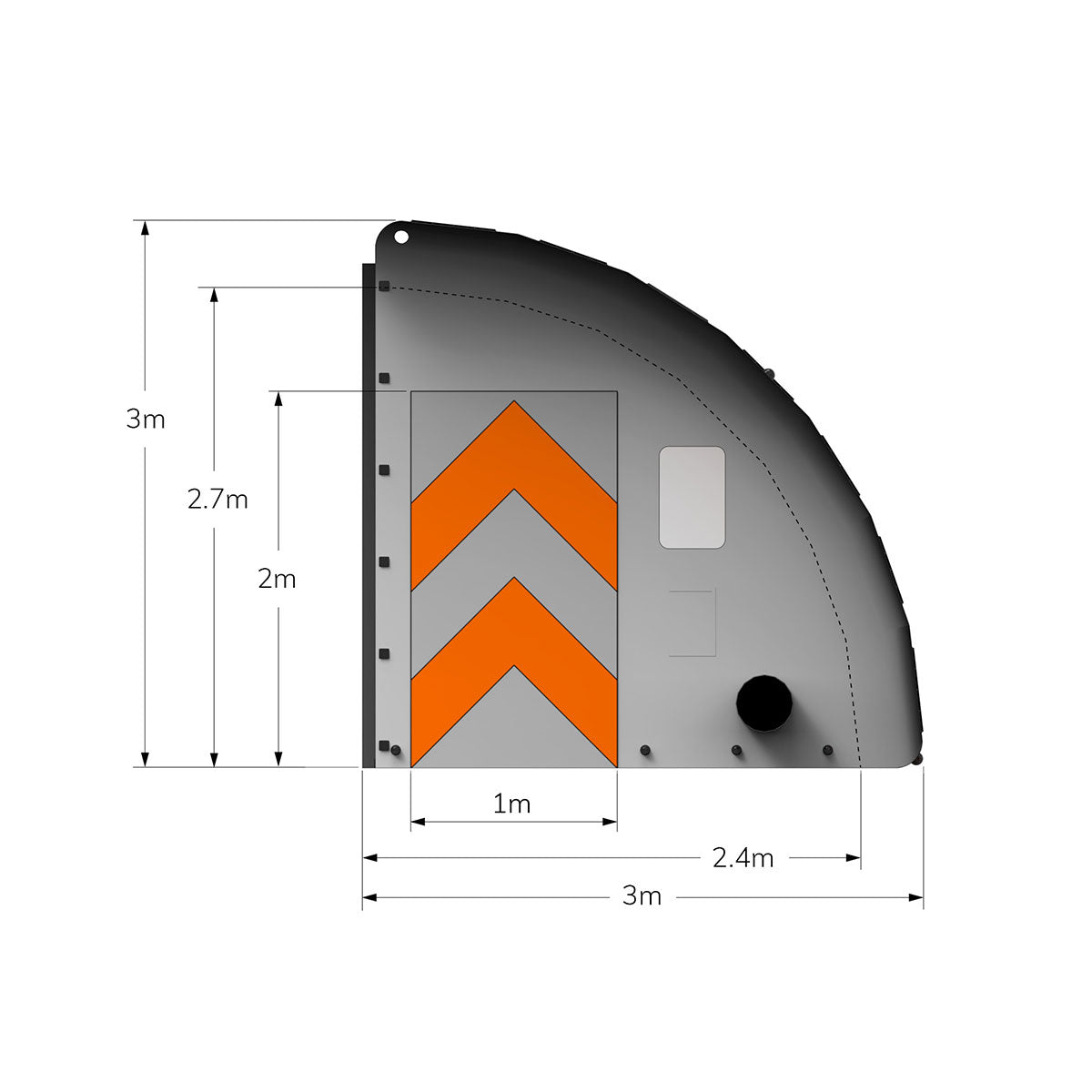 NjordAir SA-3 Fast Tent