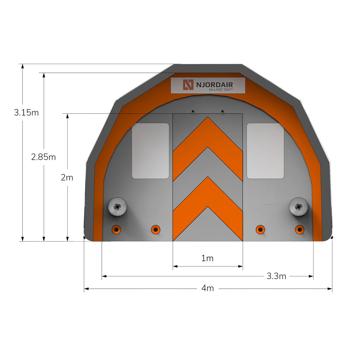 NjordAir SA-4 Fast Tent