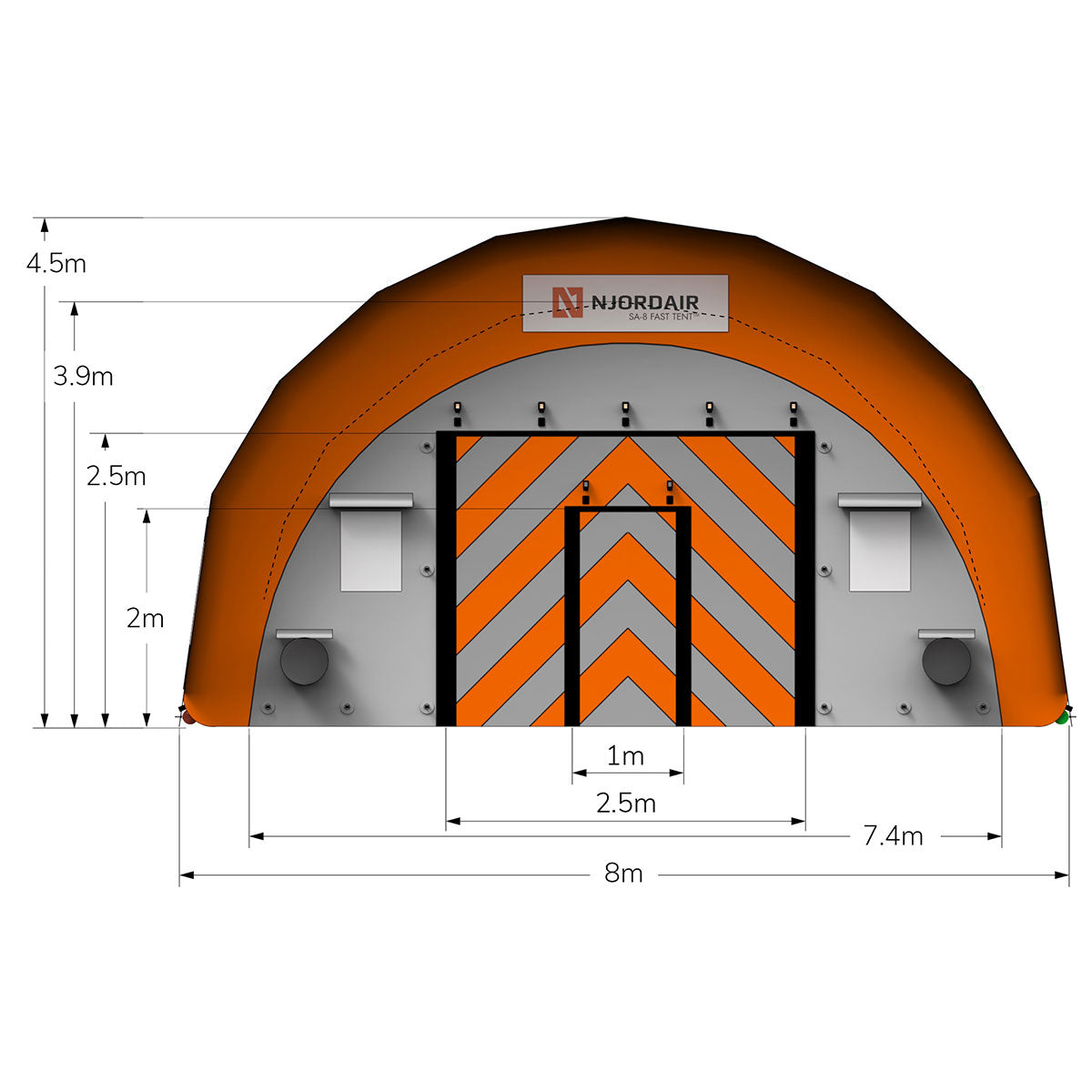 NjordAir SA-8 Fast Tent